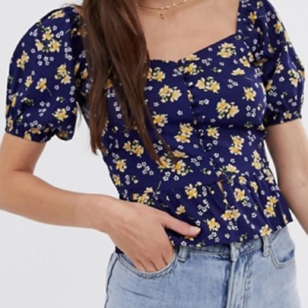 Floral blouse